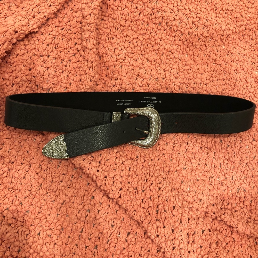 “B-low the belt” belt purchased from Revolve.com